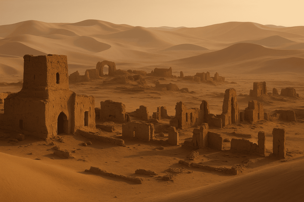 ‘모래 아래 잠든 왕국의 부활’ 고비사막이 품은 실크로드의 잃어버린 도시, 로울란 1 고비사막이 품은 실크로드의 잃어버린 도시 로울란