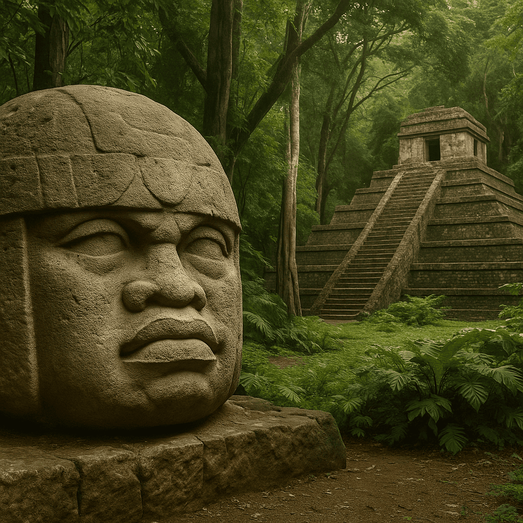 ‘정글의 돌머리들’ 마야 이전 사라진 거인의 문명, 올멕의 비밀