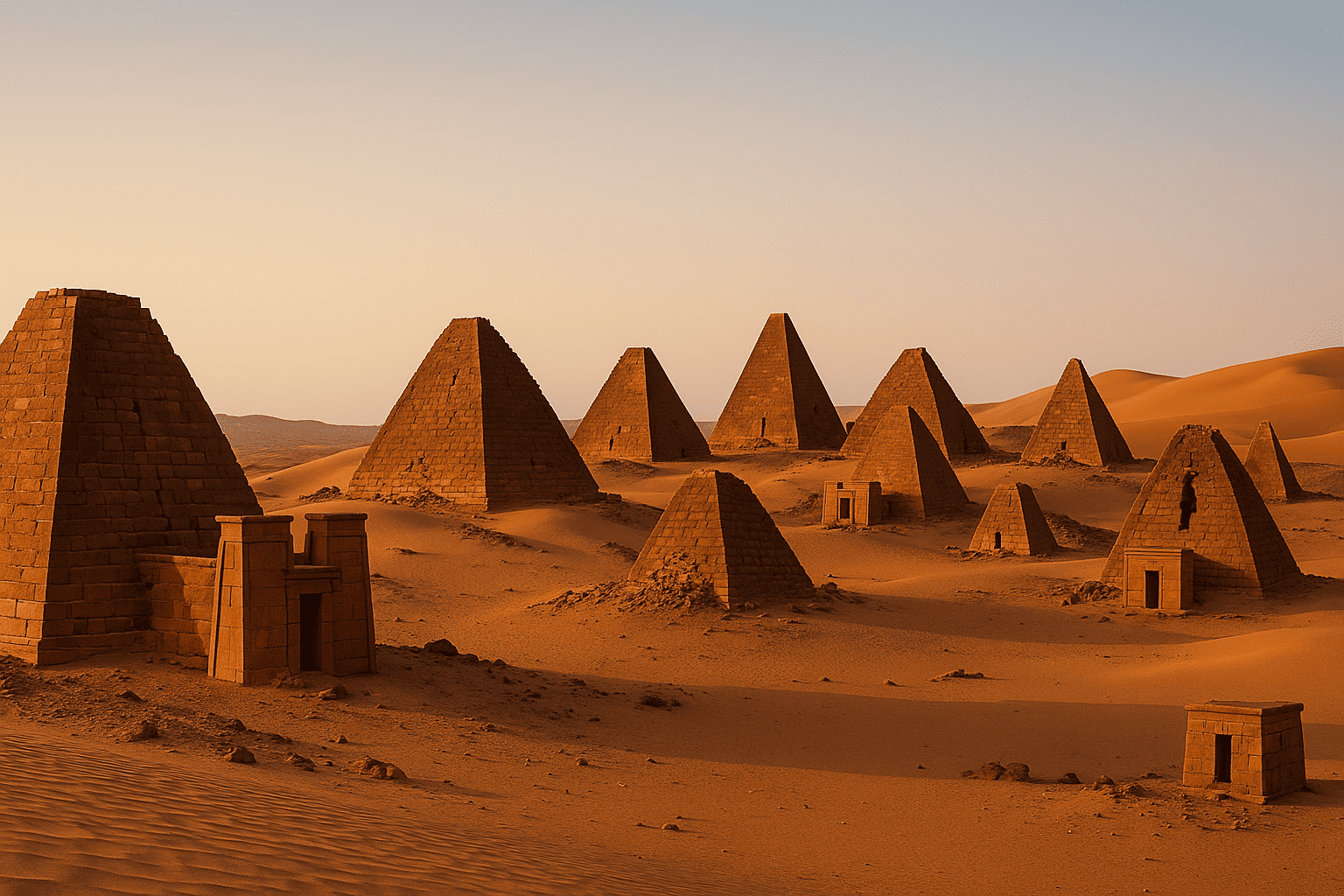 ‘이집트의 그늘을 넘어선 문명’ 메소포타미아보다 먼저 피어난 수단의 쿠시 왕국