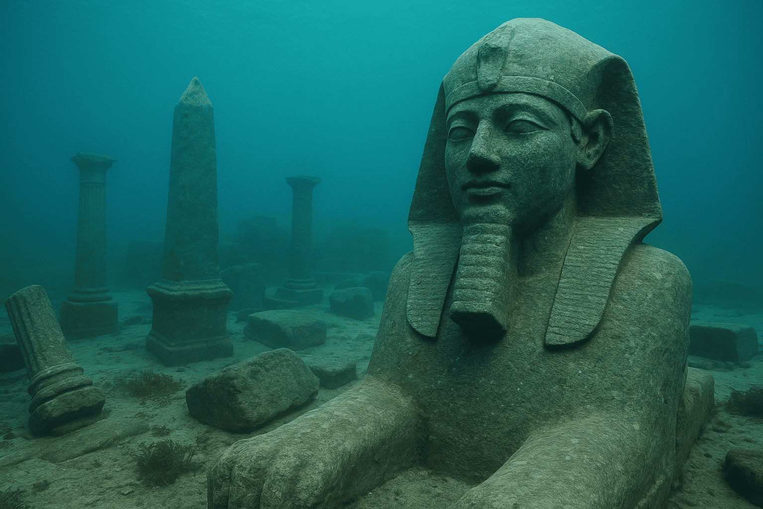 ‘파라오의 마지막 항구가 바다로 사라졌다’ 지중해 아래 잠든 타니스의 실존